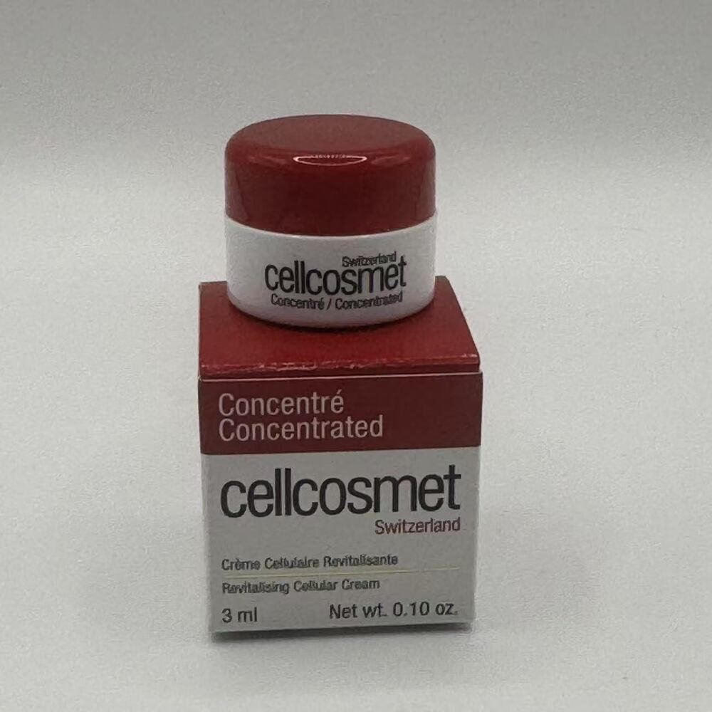Cellcosmet Concentrated Replenishing Revitalising Cream 3ML 0.1OZ NIB Exp 02/27